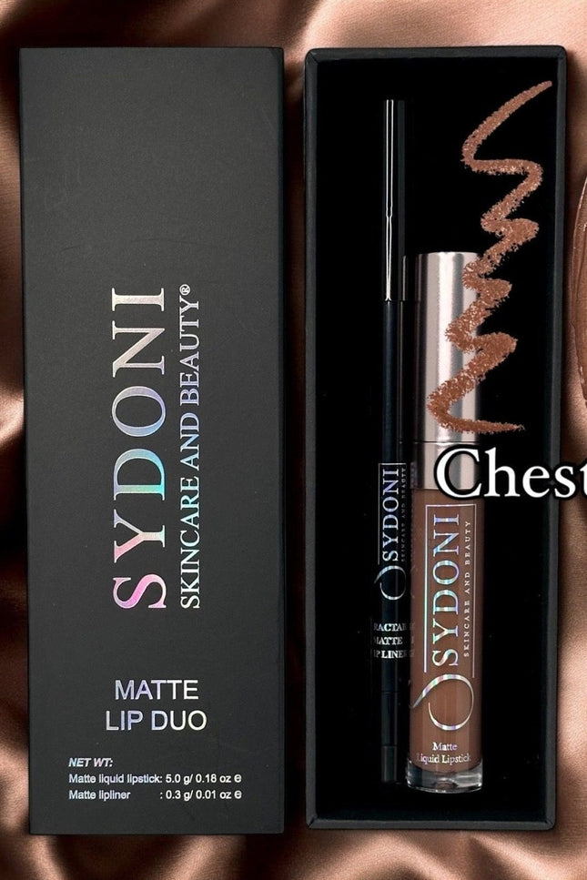 Sydoni - CHESTNUT MATTE LIP DUO