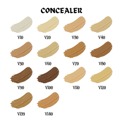 Curst Kosmetics - UNDEAD™ Foundation and Concealer Shade V140