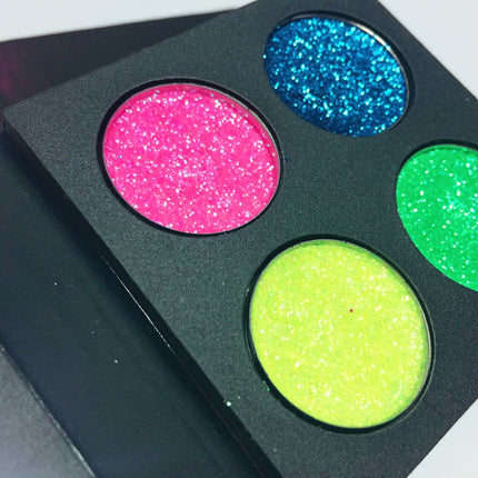 Inked Doll Cosmetics - PASTEL CANDY COATED DREAMZ Pressed GLITTER Quad