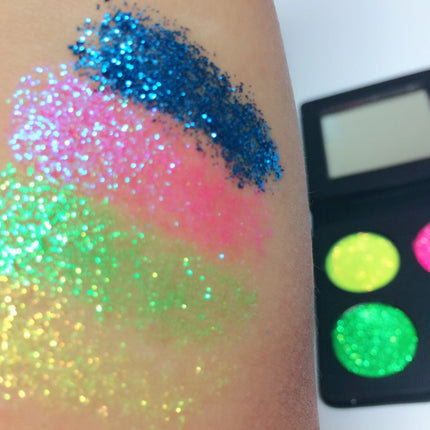 Inked Doll Cosmetics - PASTEL CANDY COATED DREAMZ Pressed GLITTER Quad