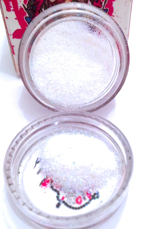 Inked Doll Cosmetics - CANDY VODKA (White) *UV* Iridescent Glamdoll Glitter