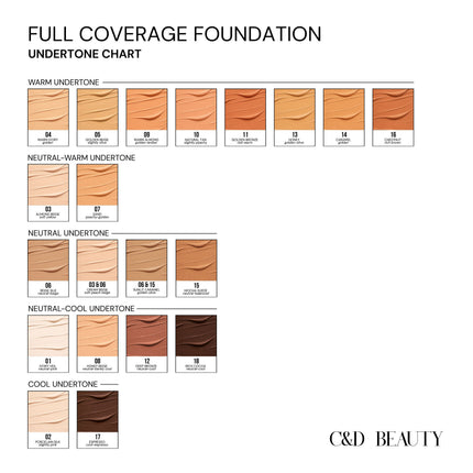 C & D Beauty - Mini Full Coverage Foundation