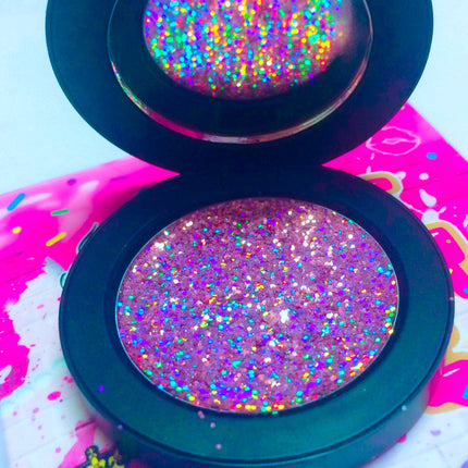 Inked Doll Cosmetics - *LMT. EDT.* CINDERELLA!* Single Pressed Glitter Palette