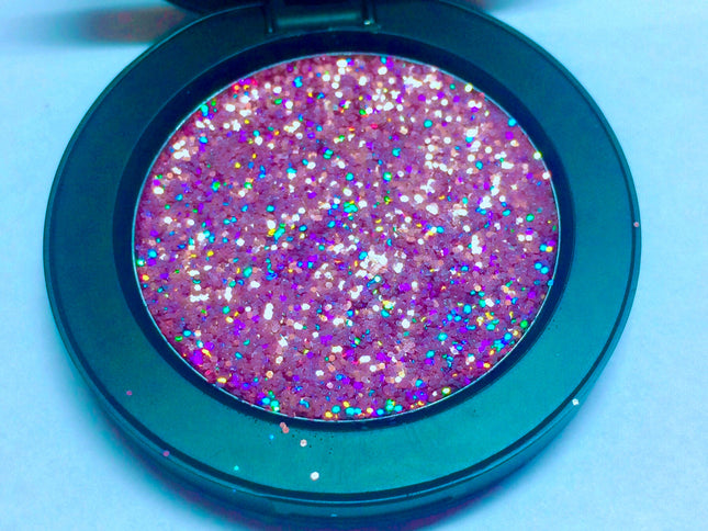 Inked Doll Cosmetics - *LMT. EDT.* CINDERELLA!* Single Pressed Glitter Palette