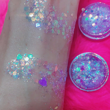 Inked Doll Cosmetics - CINDERELLA SLIPPER (Face/Body/Hair) Glitter Gel