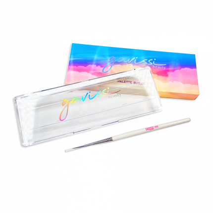 Gavissi Beauty - EMPTY LINER PALETTE + GV08 LINER BRUSH