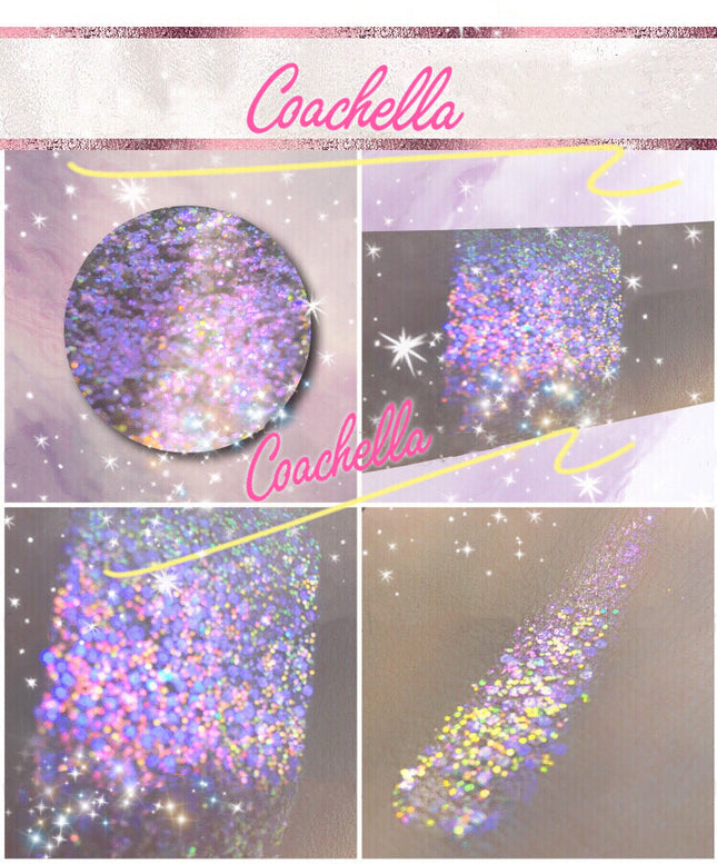 Inked Doll Cosmetics - COACHELLA *LMT EDT* Summer Festival Pressed Glitter