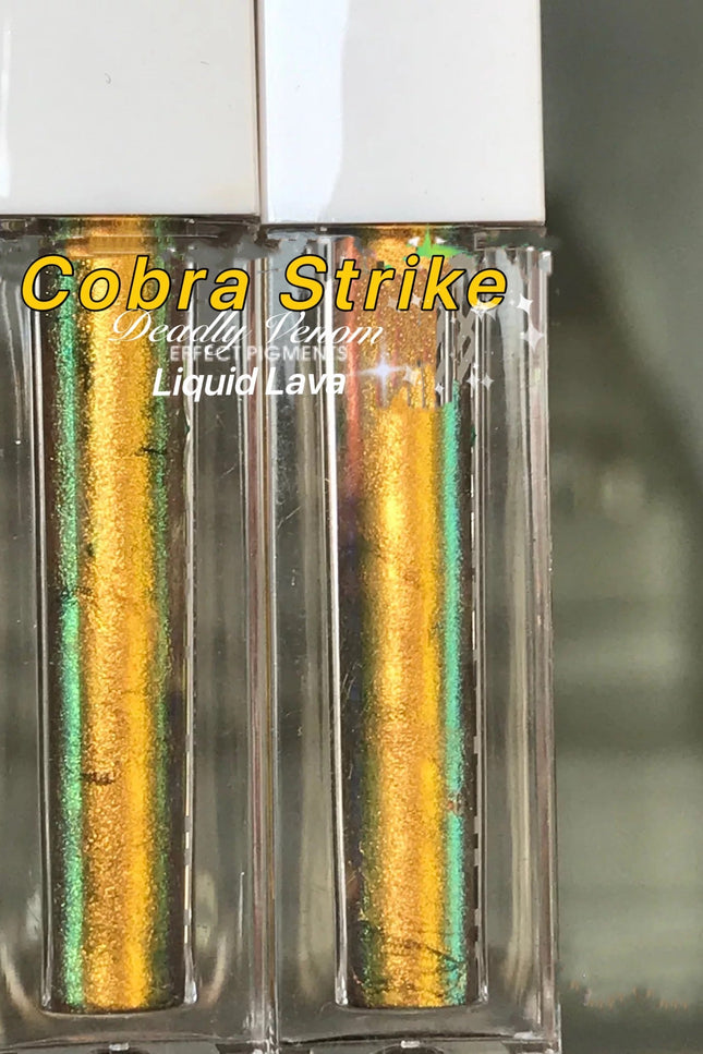Inked Doll Cosmetics - "COBRA STRIKE" Deadly Venom LIQUID LAVA Effect Pigments