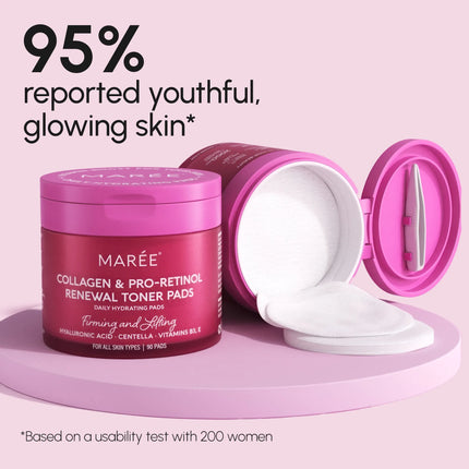 Maree -  Collagen & Retinol Toner Pads