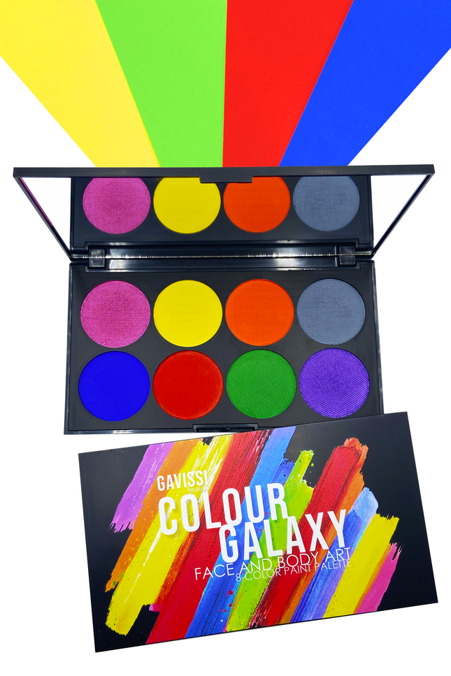 Gavissi Beauty - COLOUR GALAXY PAINT PALETTE