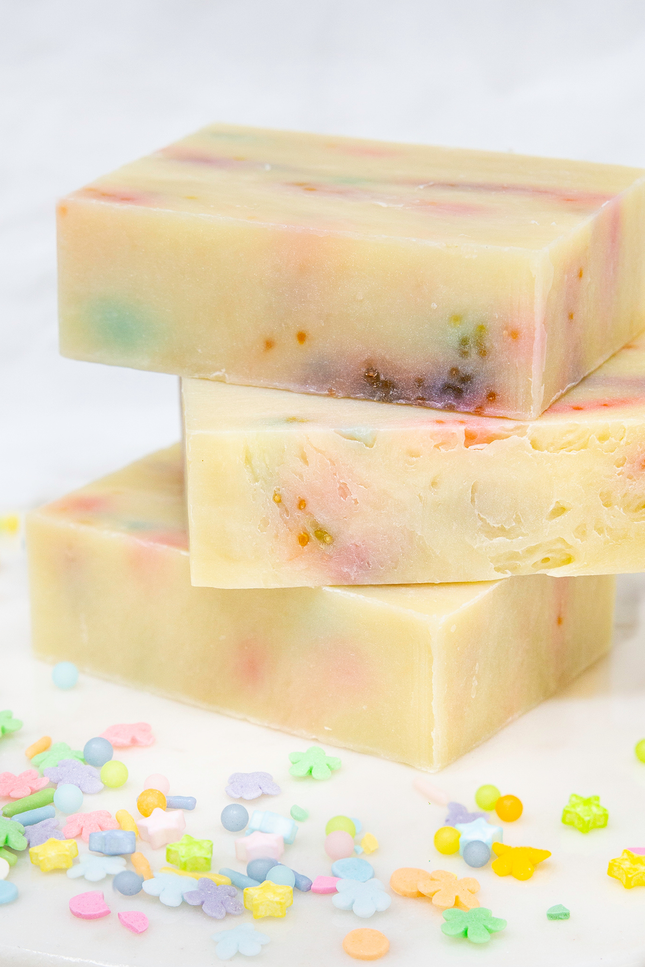 Poofy Organics - Confetti Cake Soap Bar
