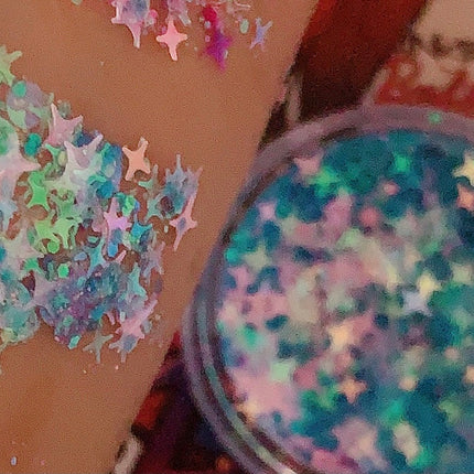 Inked Doll Cosmetics - COTTON CANDY BLUE Diamond Glow