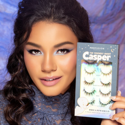 Profusion Cosmetics - Casper The Friendly Ghost | DreamWorld 5 Pair Faux Mink Lash Set