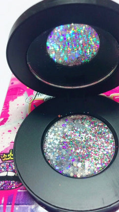 Inked Doll Cosmetics - "CRYSTAL CHANDELIER !" Duo Chrome Metallic Pressed Glitter!