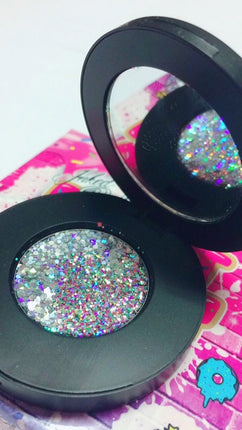 Inked Doll Cosmetics - "CRYSTAL CHANDELIER !" Duo Chrome Metallic Pressed Glitter!