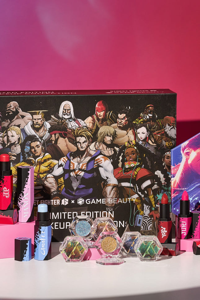 Game Beauty® - Street Fighter 6 Limited Edition Makeup Collection - Gift Box Version