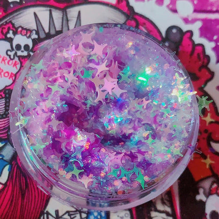 Inked Doll Cosmetics - CYBER GRAPE Diamond Glow