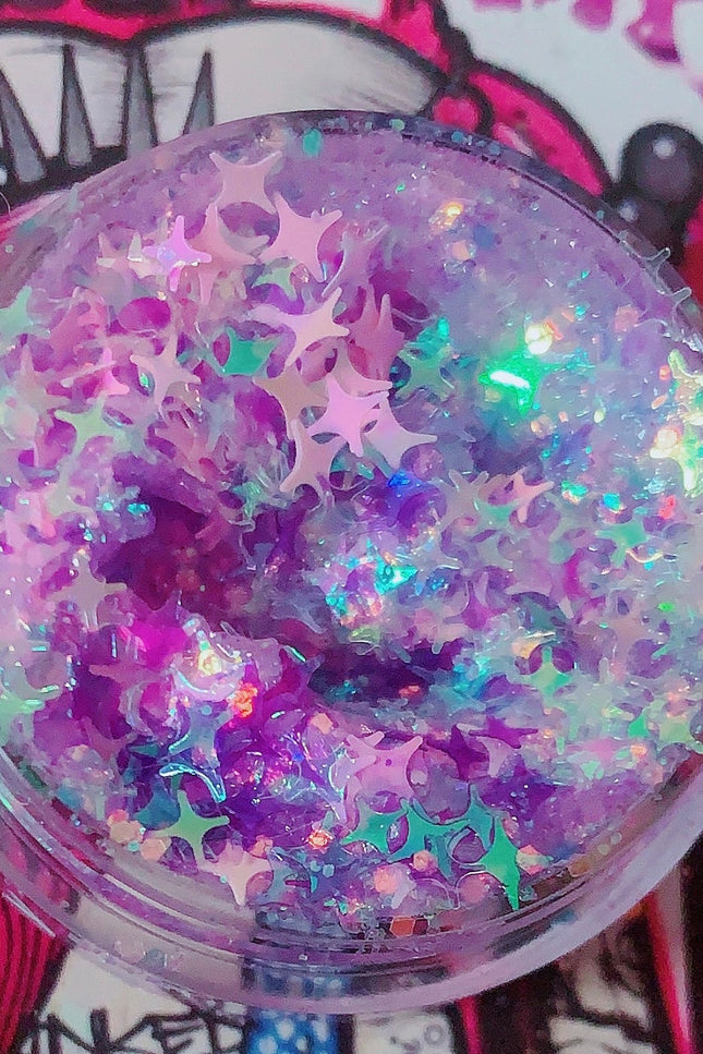 Inked Doll Cosmetics - CYBER GRAPE Diamond Glow