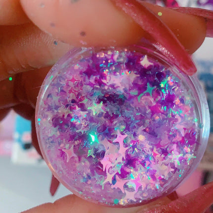 Inked Doll Cosmetics - CYBER GRAPE Diamond Glow