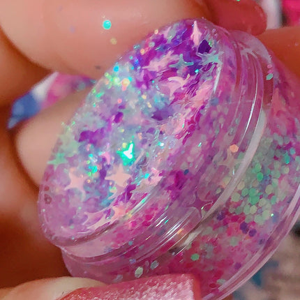 Inked Doll Cosmetics - CYBER GRAPE Diamond Glow