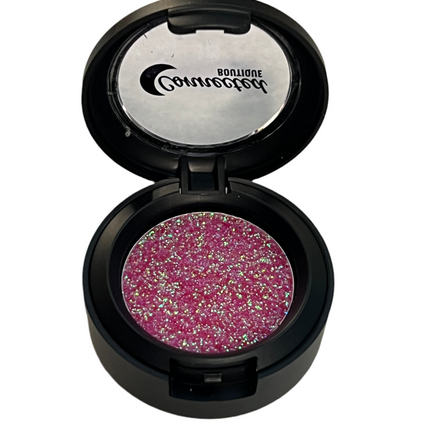 Connected Boutique - Heartfelt Pink Duochrome Glitter Eyeshadow – Soft Shift Sparkle