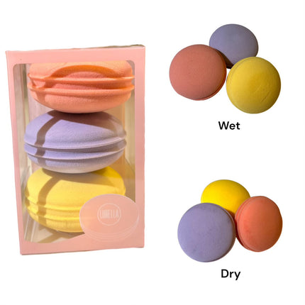 Lurella Cosmetics - Macaron Sponge 3 Pack