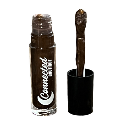 Connected Boutique - Heartist - Metallic Brown Lip Gloss – Vanilla-Scented High Shine