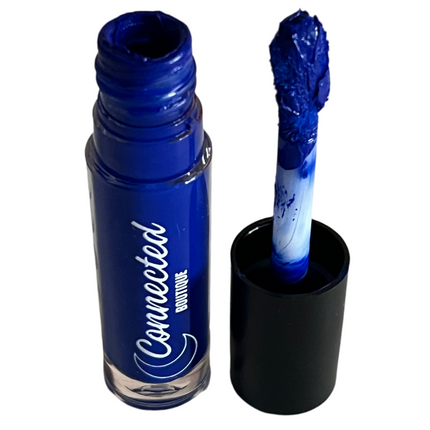 Connected Boutique - Vue- Matte Blue Bold Longwear Liquid Lipstick – Transfer‑Proof Matte