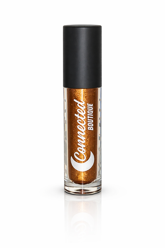 Connected Boutique - BK - Bronze Metallic Longwear Liquid Lipstick – Transfer‑Proof Matte