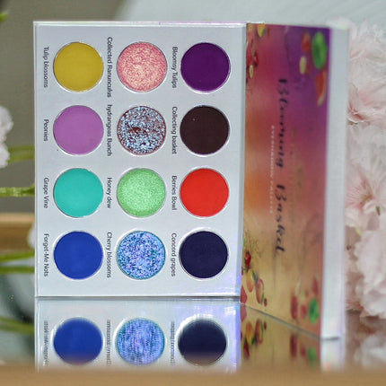 Dede's Signature - BLOOMING BASKET EYESHADOW PALETTE [NON MAGNETIC]