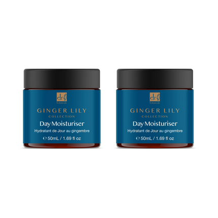 skinChemists US - Dr Botanicals Gingerlily Day Moisturiser 50ml Twin Value Savings Pack