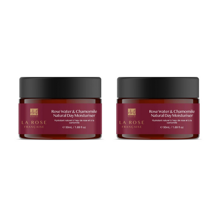 skinChemists US - Dr Botanicals La Rose Francaise Day Moisturiser 50ml Twin Value Savings Pack