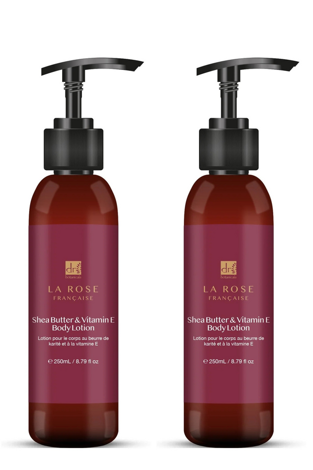 skinChemists US - Dr Botanicals La Rose Francaise Body Lotion 250ml Twin Value Savings Pack