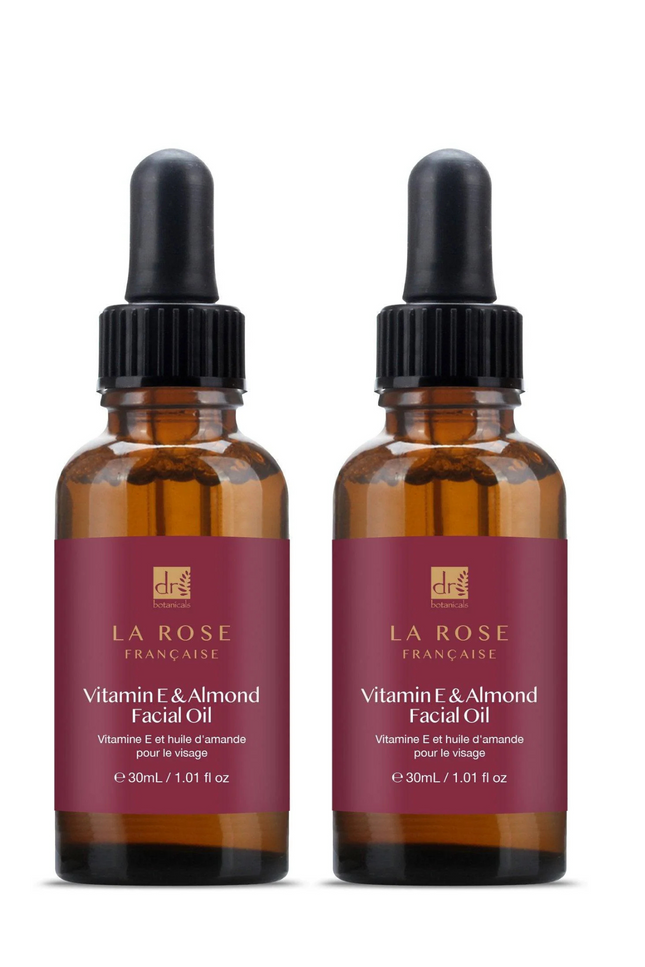 skinChemists US - Dr Botanicals La Rose Francaise Facial Oil 30ml Twin Value Savings Pack