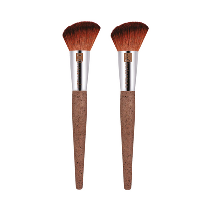 skinChemists US - Dr Botanicals Coffee Ground Blush Brush Twin Value Savings Pack