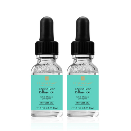 skinChemists US - Dr Botanicals Happy & Cheerful English Pear Diffuser Oil 15ml Twin Value Savings Pack