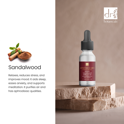 skinChemists US - Aromatic Sandalwood Diffuser Oil 15ml