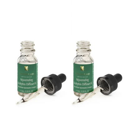 skinChemists US - Dr Botanicals Rejuvenating Eucalyptus Diffuser Oil 10ml Twin Value Savings Pack