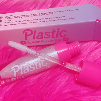 Inked Doll Cosmetics - *DOLLFACE DIAMOND$* "PLASTIC" Explicitly SEXY Lip Gloss