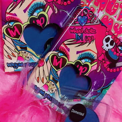 Inked Doll Cosmetics - DEMENTED! (Midnight Blue) PRESSED EYESHADOW SINGLE