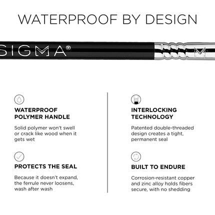 Sigma Beauty - E75 Angled Brow Brush