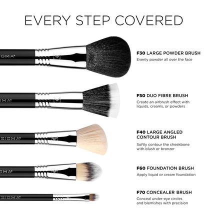Sigma Beauty - Essential Brush Set