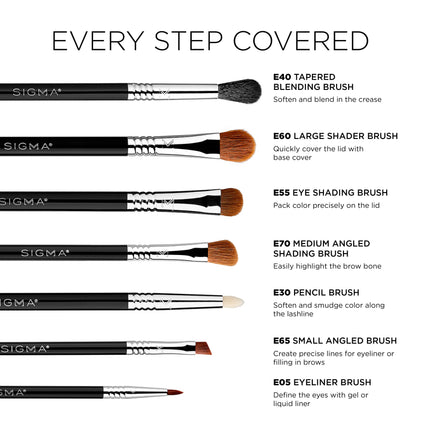Sigma Beauty - Essential Brush Set