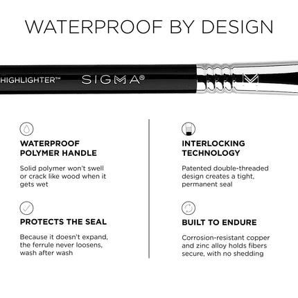 Sigma Beauty - F03 High Cheekbone Highlighter™ Brush
