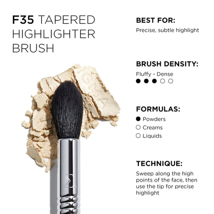 Sigma Beauty - F35 Tapered Highlighter Brush