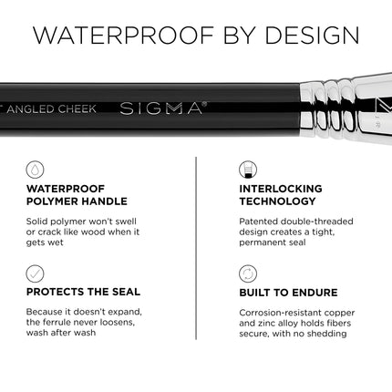 Sigma Beauty - F43 Soft Angled Cheek Brush
