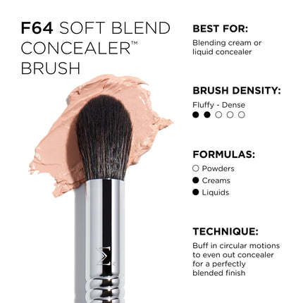 Sigma Beauty - F64 Soft Blend Concealer™ Brush