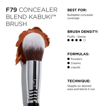Sigma Beauty - F79 Concealer Blend Kabuki™ Brush