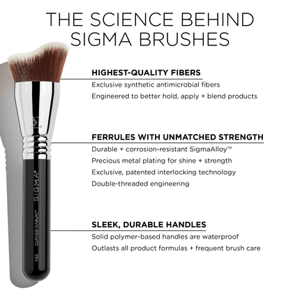 Sigma Beauty - F83 Curved Kabuki™ Brush