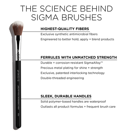 Sigma Beauty - F03 High Cheekbone Highlighter™ Brush